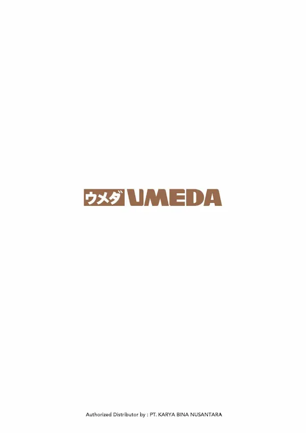 Katalog Umeda Back Cover