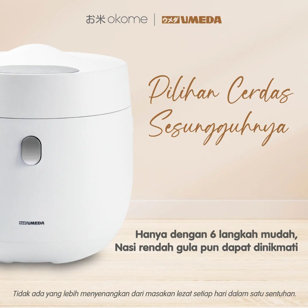 Cara Memasak Nasi dengan Umeda Okome 1